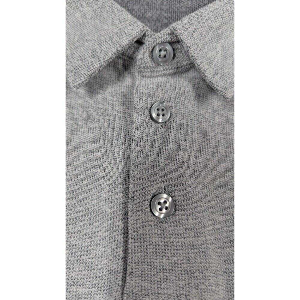 Vuori‎ Men Shirt Large Ace Polo Performance Pique Slim Fit Short Sleeve Preppy - Picture 6 of 13